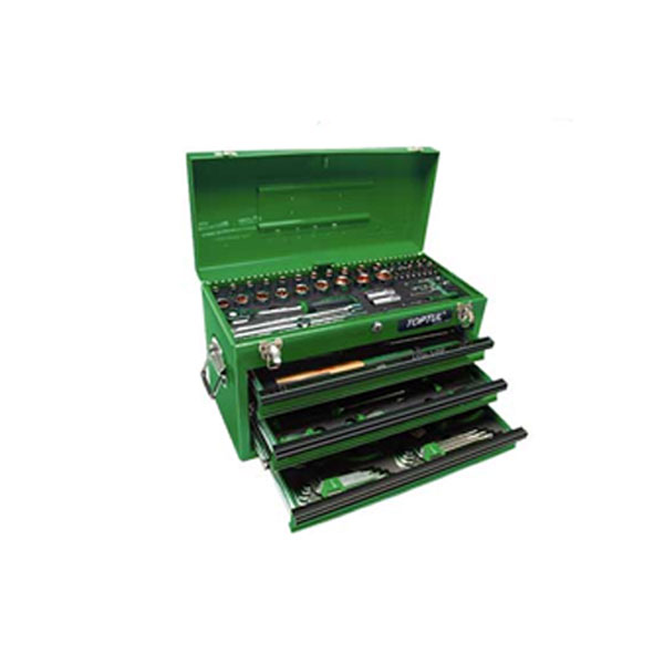 جعبه ابزار فلزی 99 پارچه تاپ تول مدل GCAZ0038