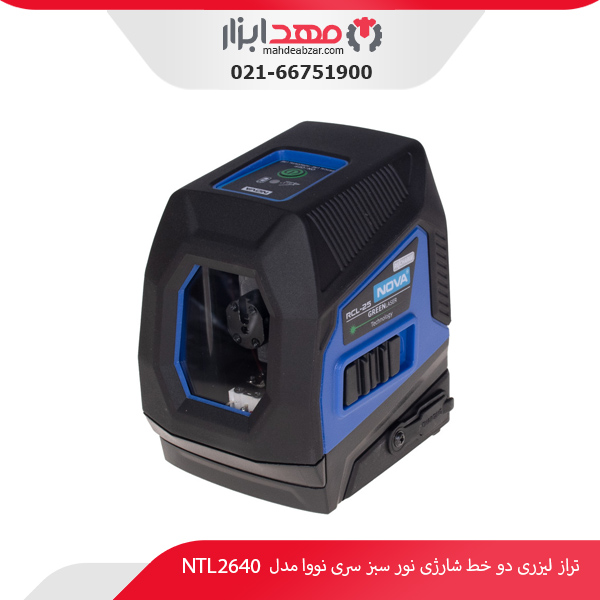 قیمت تراز لیزری دو خط شارژی نور سبز سری Compact نووا مدل NTL2640