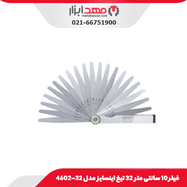 فیلر 10 سانتی‌ متر 32 تیغ اینسایز مدل 32-4602