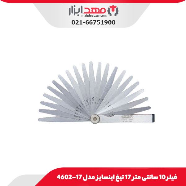 فیلر 10 سانتی‌ متر 17 تیغ اینسایز مدل 17-4602