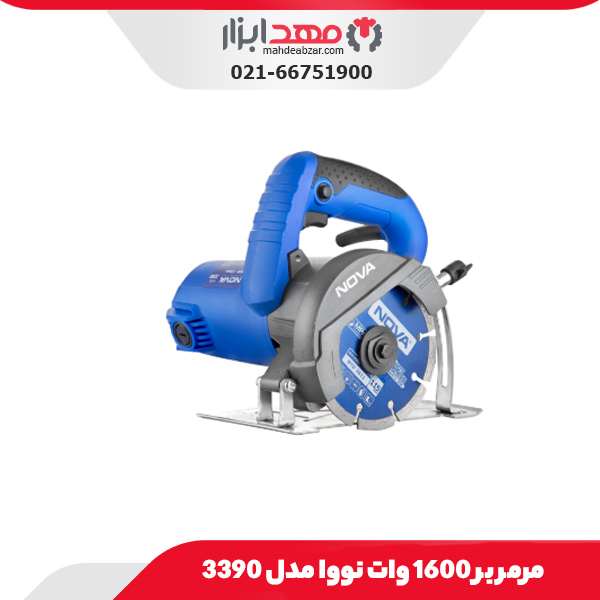 مرمر بر 1600 وات نووا مدل 3390