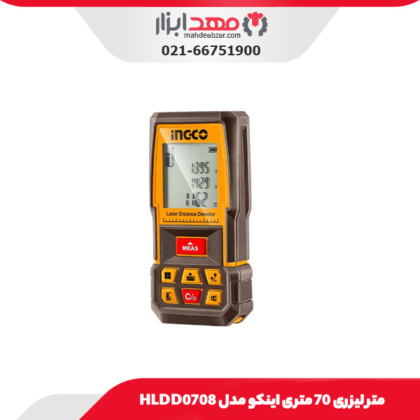 متر لیزری 70 متری اینکو مدل HLDD0708