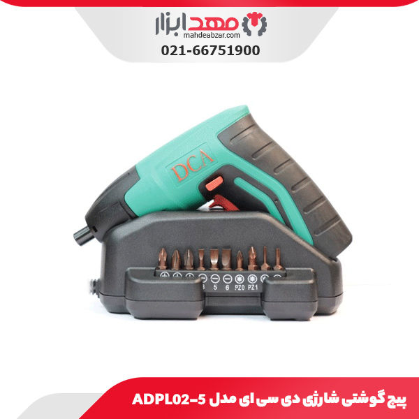 پیچ گوشتی شارژی دی سی ای مدل ADPL02-5