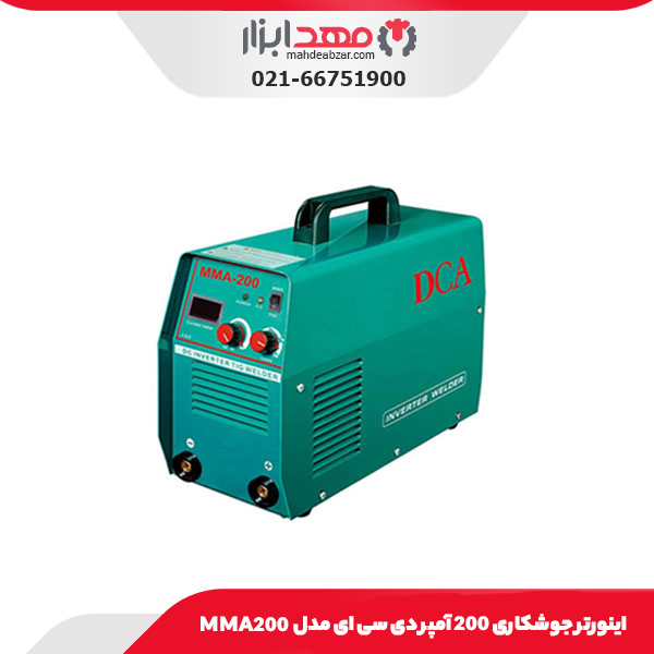 اینورتر جوشکاری 200 آمپر دی سی ای مدل MMA200