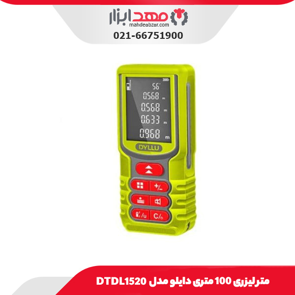 متر لیزری 100 متری دایلو مدل DTDL1520