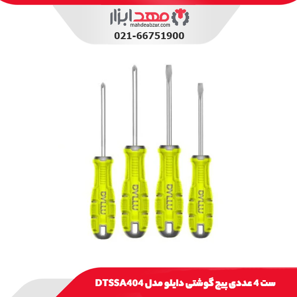 ست 4 عددی پیچ گوشتی دایلو مدل DTSSA404