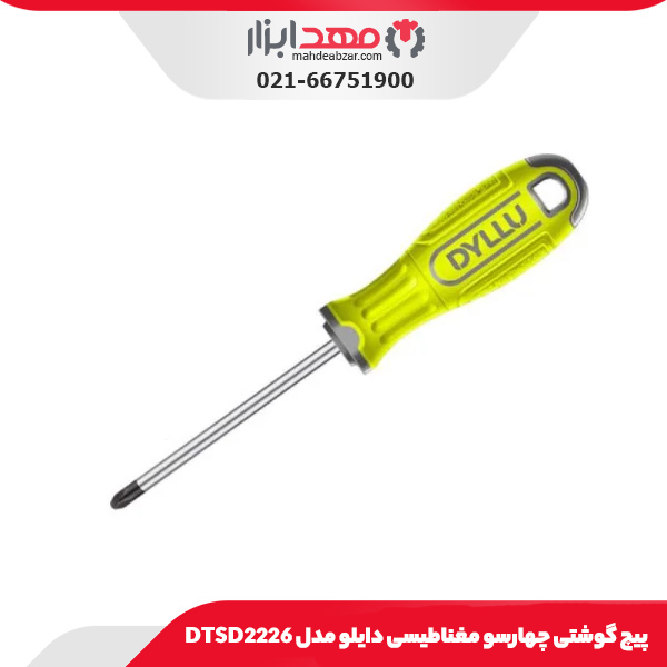 پیچ‌ گوشتی چهارسو مغناطیسی دایلو مدل DTSD2226
