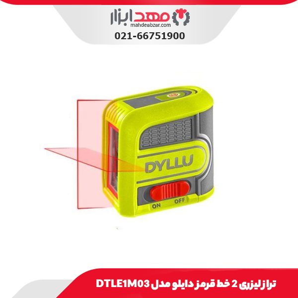 تراز لیزری 2 خط قرمز دایلو مدل DTLE1M03