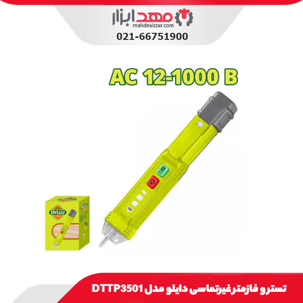 تستر و فازمتر غیرتماسی دایلو مدل DTTP3501