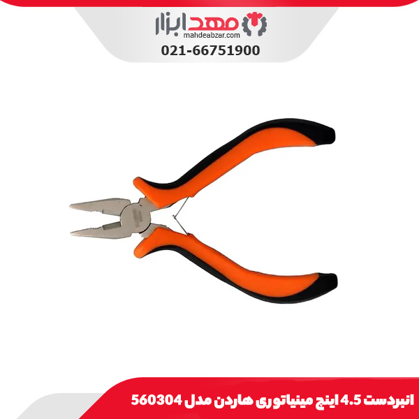 انبردست 4.5 اینچ مینیاتوری هاردن مدل 560304